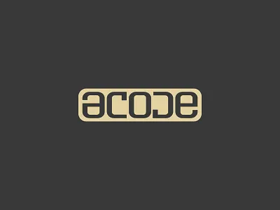 acode - logo brand code concept it logo logo design