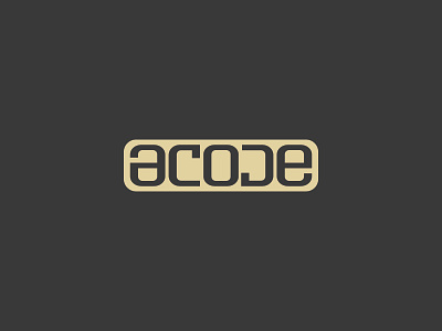 acode - logo brand code concept it logo logo design