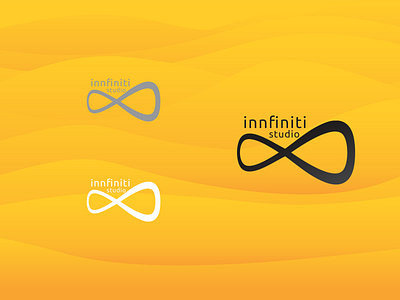 Innfiniti studio logo animation art art direction brand branding design flat graphic artist graphic design icon identity illustration illustrator logo logo design minimal typography ui ux vector