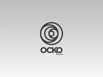 Ocko Sound – logo brand concept design logo sound