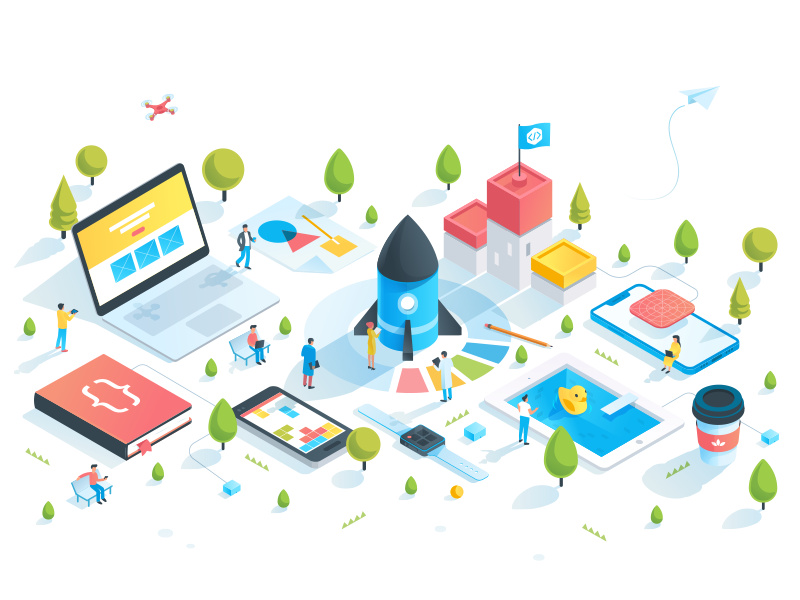 Example of Isometric City