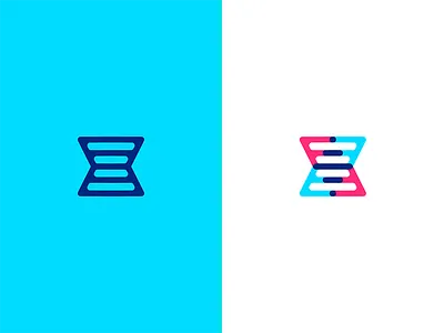 DNA Double Helix 23 brand brand identity branding design dna helix identity branding logo logo design logo design concept lulofs lulofs design mark together