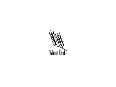 Wheat Fields branding design flat icon illustration logo logodesign logodesigner logodesigns minimal minimalist