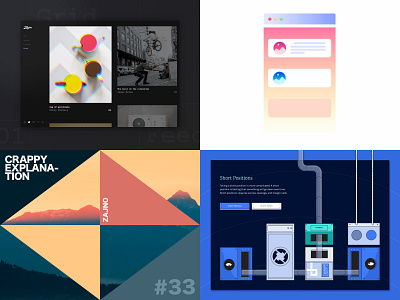 Top 4 of 2018 abstract branding bright colors clean codepen css dark experimental futuristic identity interactive javascript promo website technology ui ux web app web design web development zajno