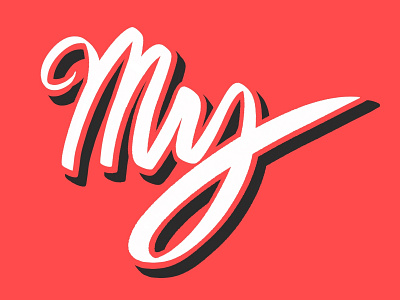 My... design hand lettering illustration lettering lettering art procreate