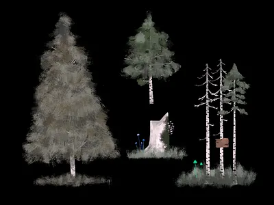 Concept art - Tree design background design concept art illustration narrative props visual development