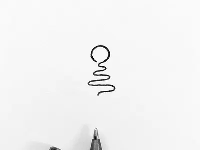 Sunset over the ocean. logo design minimal drawing minimal logo design minimal tattoo design minimalism sunset logo sunset logo design sunset tattoo design tattoo design