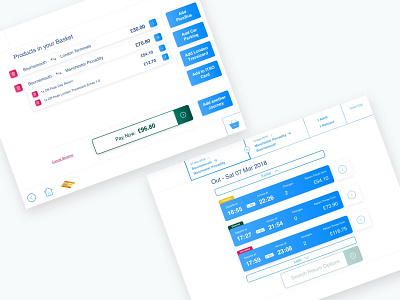 Train Ticket Vending Machine Pt.3 clean design light sketch transport travel app ui ui ux ux