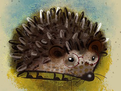 Hedge Hog affinitybyserif affinitydesigner character design illustration illustrator kidlitart vector