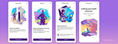 Project Launch 🚀 app blockchain cosmos crypto design illustration space startup ux vision
