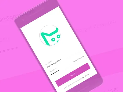 kitty app sign in page form form builder form design form elements form field form fields gradient design logic login login box login design login form login page login screen sign sign design sign in sign in form sign in page ui elements