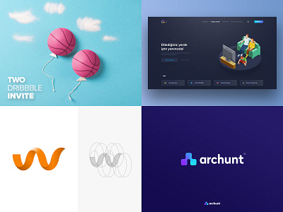 2018 2018 2019 branding debut dribbble icon identity invite lettering logo monogram monogram letter mark ui year