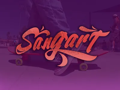 font true typo style tatto ''SANGART'' art book art text branding design font font art font awesome font bundle font collection font design fonts pattern fontstruct fontstyle graffity illustration logo street art street fighter typography vector