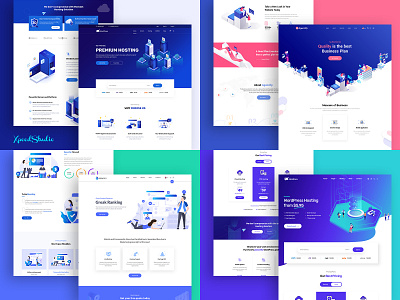 2018 XpeedStudio design agency agency branding agency landing page animation branding design hosting illustration illustration design isometric isometric design portfolio ui ux vector web website wordpress wordpress design wordpress development