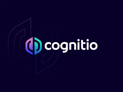 Brain Logo Design - Geometric, C, Monogram ai artificial intelligence blockchain brain brain logo crypto bitcoin ethereum data design finance financial fintech geometric gradient icon logo logodesign logotype modern saas simple software symbol tech technology