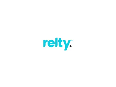 Relty clean logo logo design logo design concept real estate simple wordmark