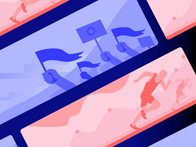 Contrast-05 art contrast design illustration ui vector