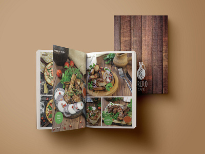 Menu | Cafe Orero brand cafe design georgia identity menu typography