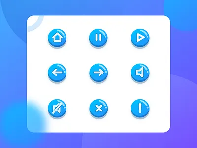 Navigation icons | Guicon Gradient branding color debut design explore freebies gradient gradient icon guicon icon icons icons set landing logo mark sketch svg trending ui vector