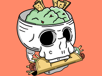 Taco Tuesday branding design illustration mexican taco