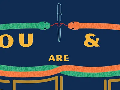 🐍 color design flat illustration good type graphic design hand drawn hand lettering illustration illustrator lettering print snake sneak peek texture type typografi typography vector