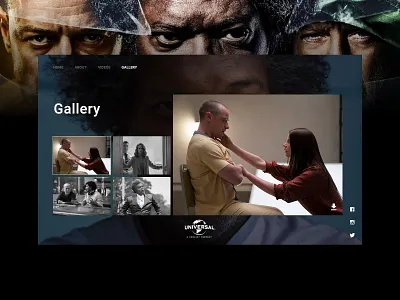Glass - UI/UX Concept - Gallery design glass ui ux web