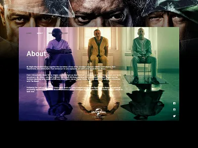 Glass - UI/UX Concept - About design glass ui ux web