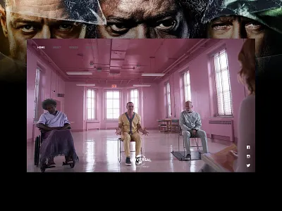 Glass - UI/UX Concept - Home design glass ui ux web