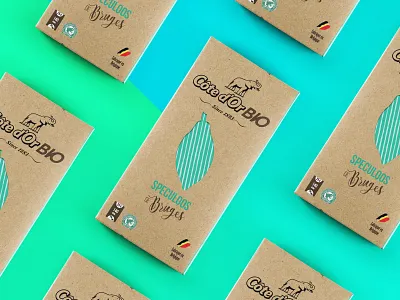 Packaging Côte D'or Bio #1 2017 belgium cacao chocolat chocolate coloful cotedor elephant logo mockup package mockup packagedesign packaging speculoos