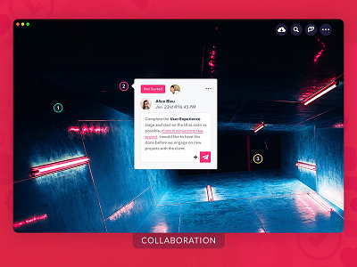 Vabotu Collaboration app design mac app ui design ux design vabotu app website design windows app
