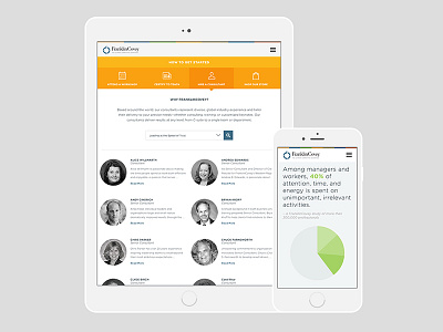FranklinCovey Responsive Site app design ipad mobile phone responsive tablet ui ux web website