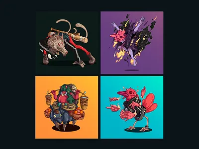 30 Days 30 Characters 9-12 character design character designer design freelance illustration peru