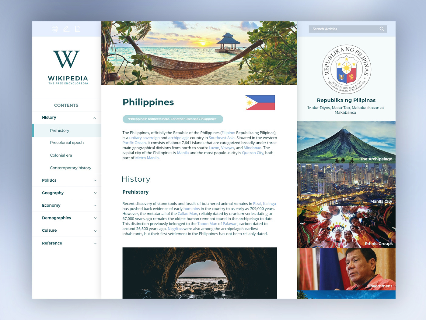 Example of Wiki Redesign