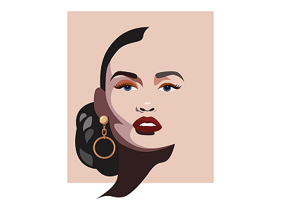 Hoops adobe illustrator design fashion fashion illustration illustration jewelry vector