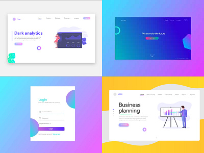 2018 2018 best graphics illustration inspiration landingpages ui webdesign