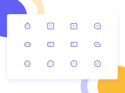 icon练习 ui ux 图标 设计