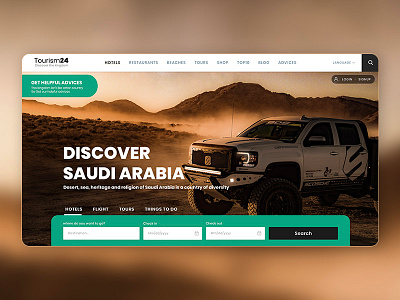 Travel advisor arabic booking search tourism travel trip ux ux designer ux ui web