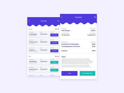 Invoice #dailyui challenge 46 app design daily ui graphic design ui uiux ux