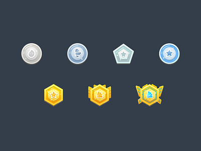 Madel design game icon illustration madel ui