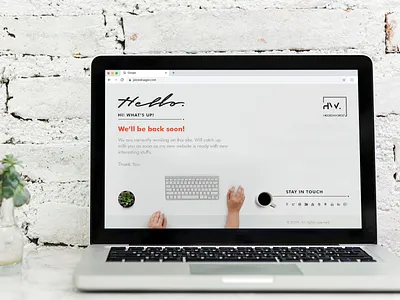 New Website Coming Soon brandidentity branding hiddenwords hiddenwordslogo hiddey hihiddey sayhihiddey ui web website