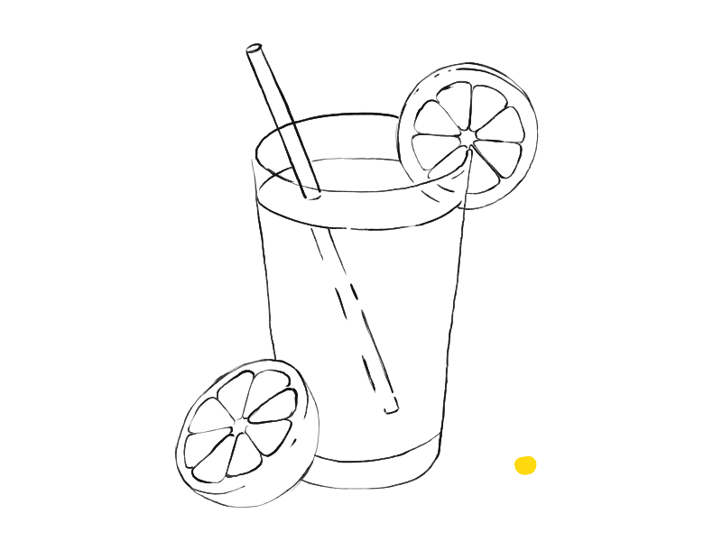 Soda animation frame frame by frame