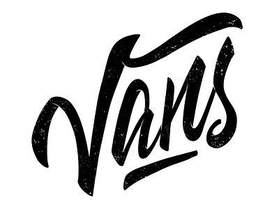 Vans series - XII font handlettering handmadefont lettering type typography