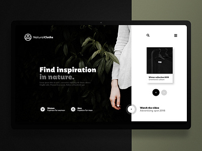 Landing page interface landingpage minimal ui uidesign ux website