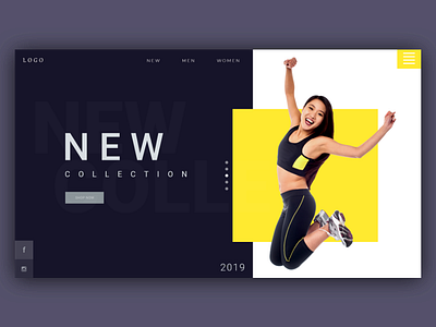 E commerce web design | Daily UI adobe xd design ecomerce landing page ui ui design web deisgn