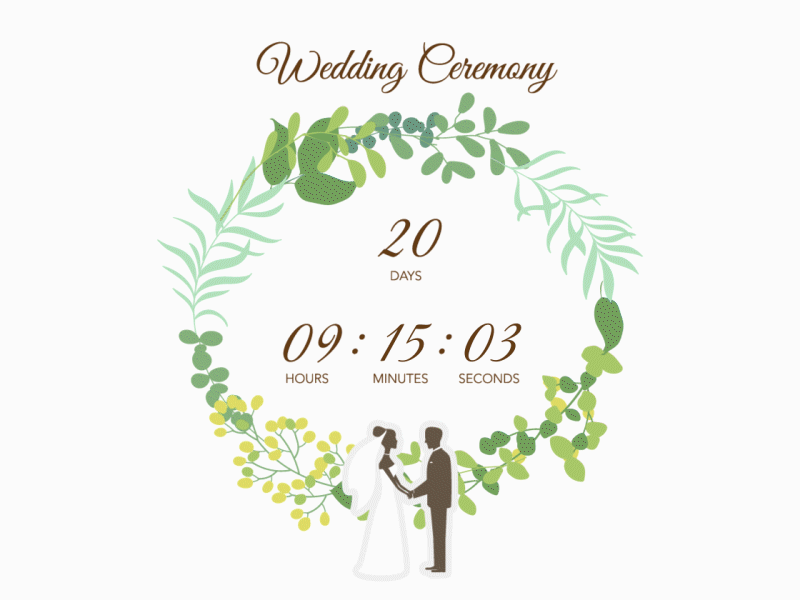 Daily UI #14 Countdown Timer after affects countdown timer dailyui dailyui014 illustrator