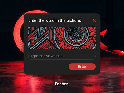 Pokras Lampas - Captcha black captcha clean concept gray illustration mate minimal neonick pokras pokraslampas red store ui ux web