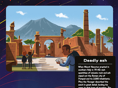 Mt. Vesuvius picturebook