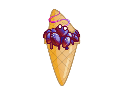 Hermit Crab animals design fish hermit hermit crab illustration vector