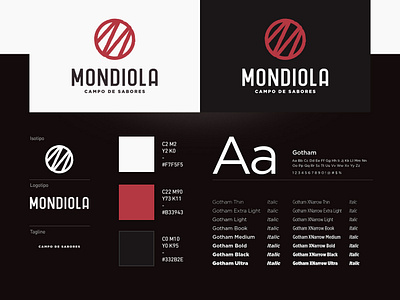 Mondiola | Branding asado brand strategy branding design food truck graphic design identity illustration logo monogram restaurant