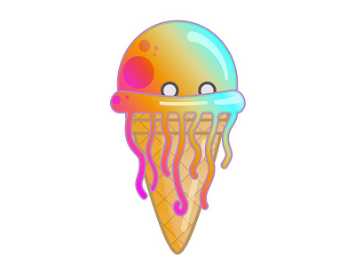 Jellyfish animals design fish illustration jellyfish vector